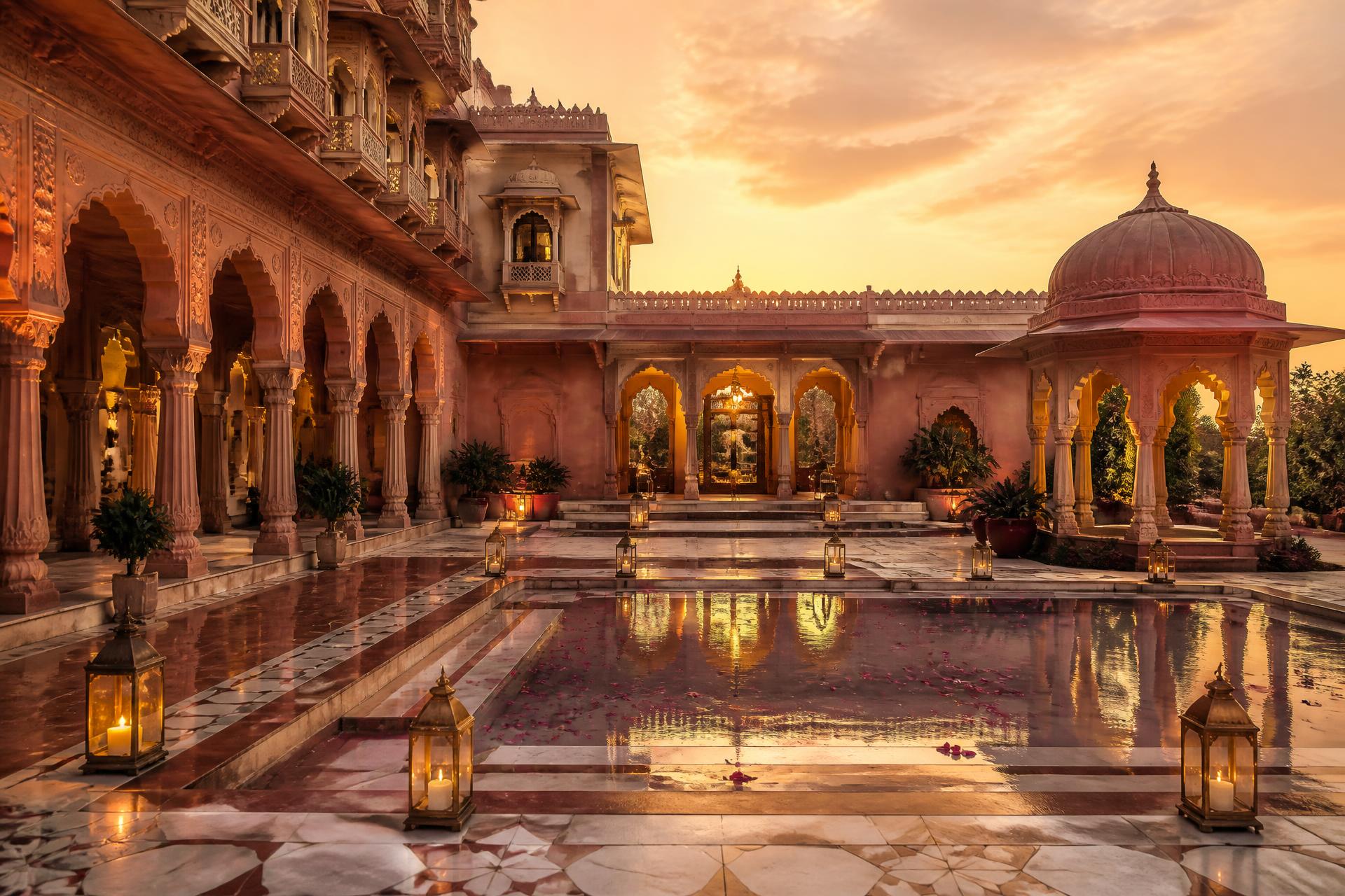 Arcara courtyard